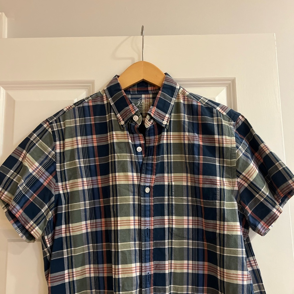 J Crew SS button down. Medium